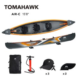 Aqua Marina Tomahawk Air-C - kajak 3 personer