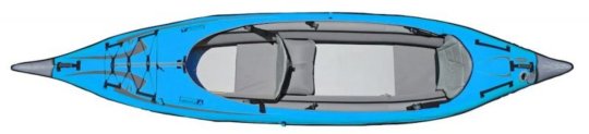 Advanced Elements Convertible 2-zitter - BLAUW